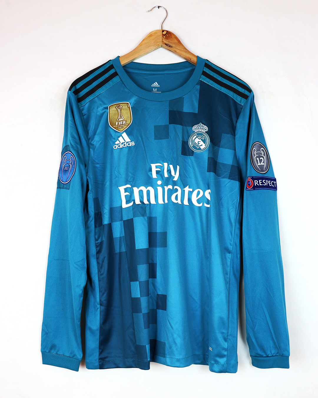 ريال مدريد التركواز 2018 /  رونالدو (كم طويل)